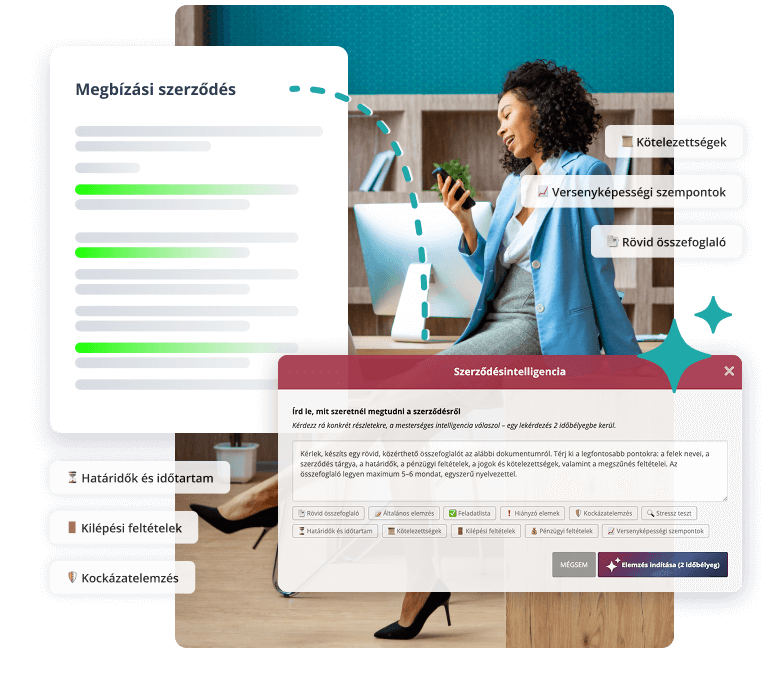 Az AI rávilágít a rejtett részletekre, nincs több apróbetűs meglepetés. Neked csak kérdezned kell.